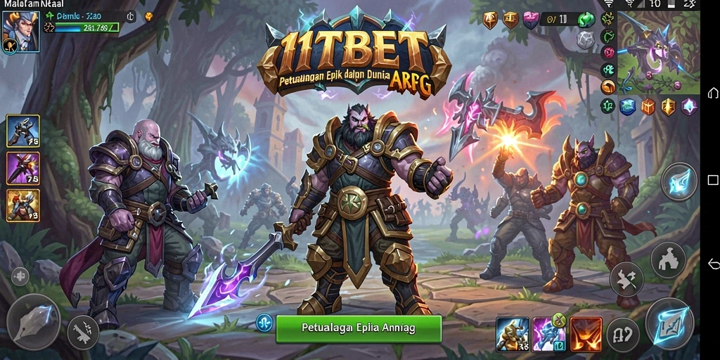 Tangkapan layar gameplay menampilkan aksi seru dalam 11TBET.