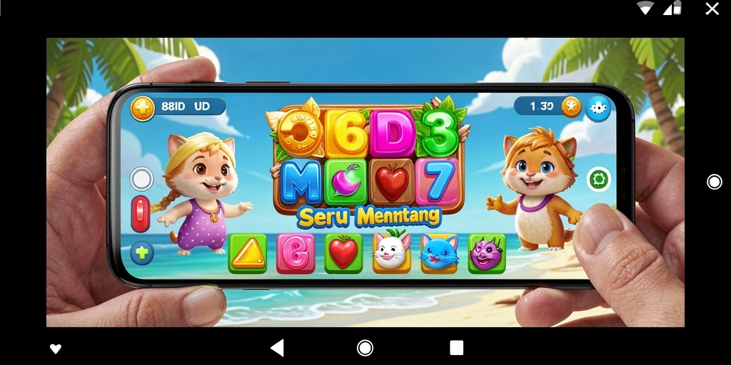 Tampilan menarik dari gameplay seru 88ID yang menantang.