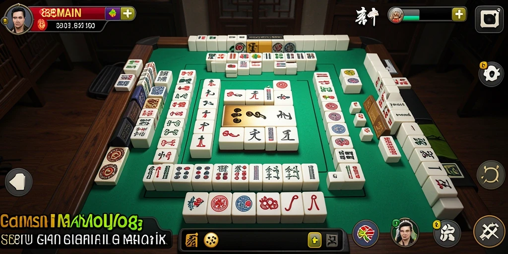 Screenshot gameplay <strong>88MAIN</strong> dengan tampilan Mahjong yang menarik.