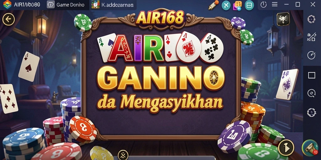 Tampilan gameplay domino yang seru dan menantang di AIR168.