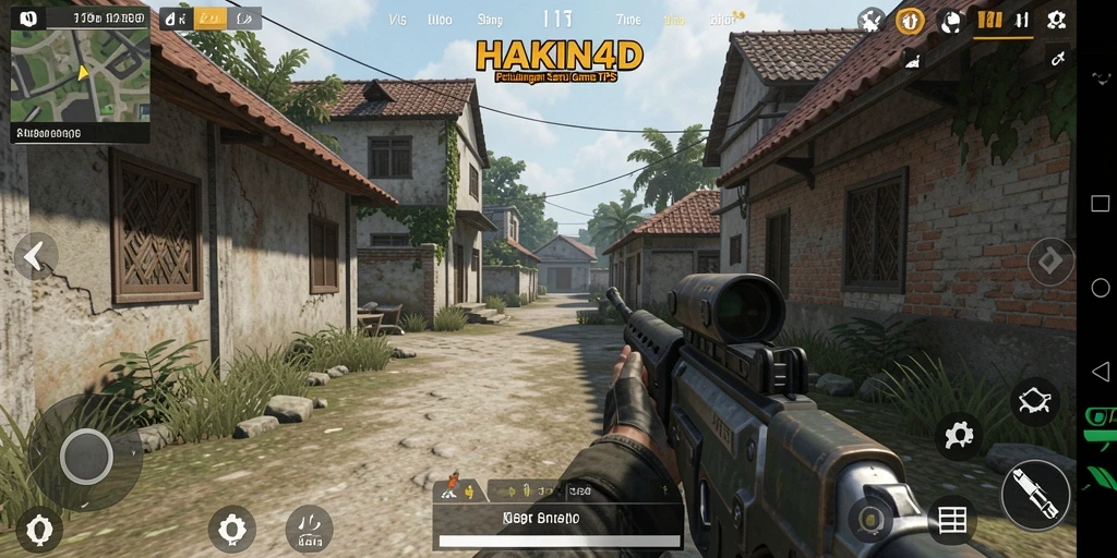 Screenshot gameplay HAKIN4D menampilkan pertempuran yang intens dan grafik yang menawan.