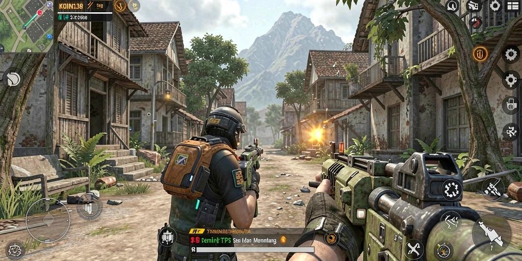 Tampilan gameplay KOIN138 yang mengasyikkan dan penuh aksi.