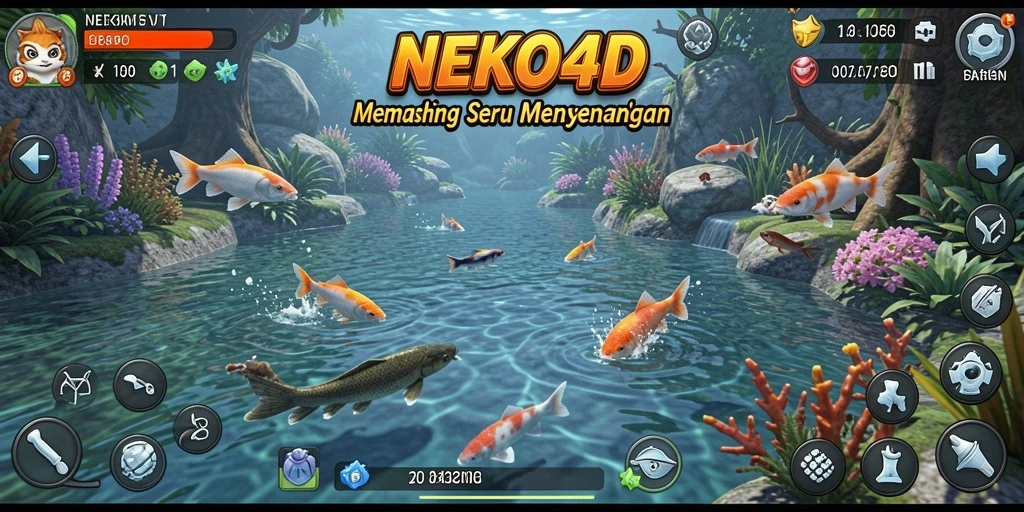 Gameplay NEKO4D yang menarik dan menantang di dunia memancing.