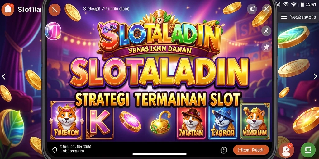 Tampilan menarik dari gameplay strategi SLOTALADIN.