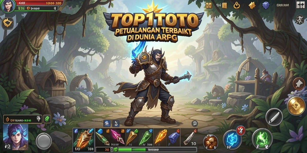 Screenshot gameplay menampilkan aksi seru di dunia ARPG.