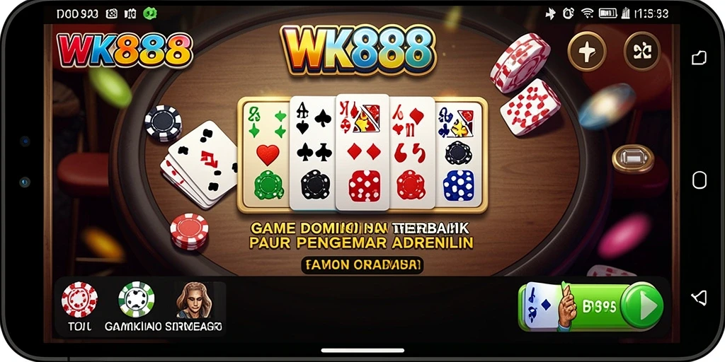 Gameplay Domino yang seru dan kompetitif di WK888.