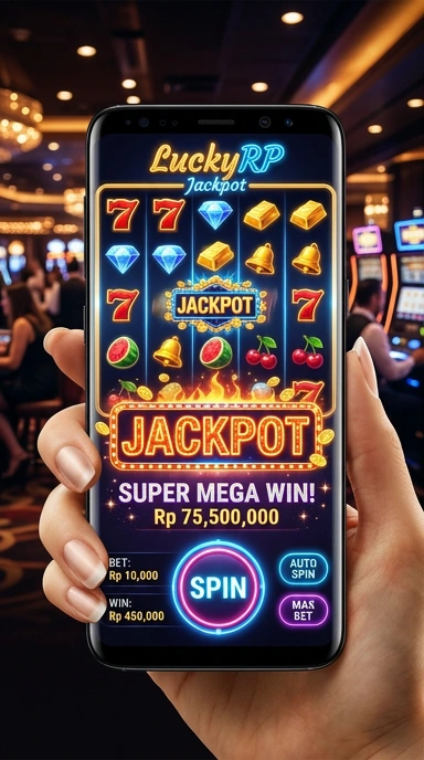 Tangkapan layar aplikasi luckyrp yang menampilkan antarmuka pengguna.